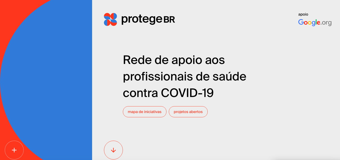 Protege BR: Support network for health professionals against COVID-19