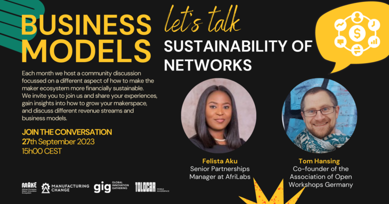 Business Model Talk on Sustainability of Networks