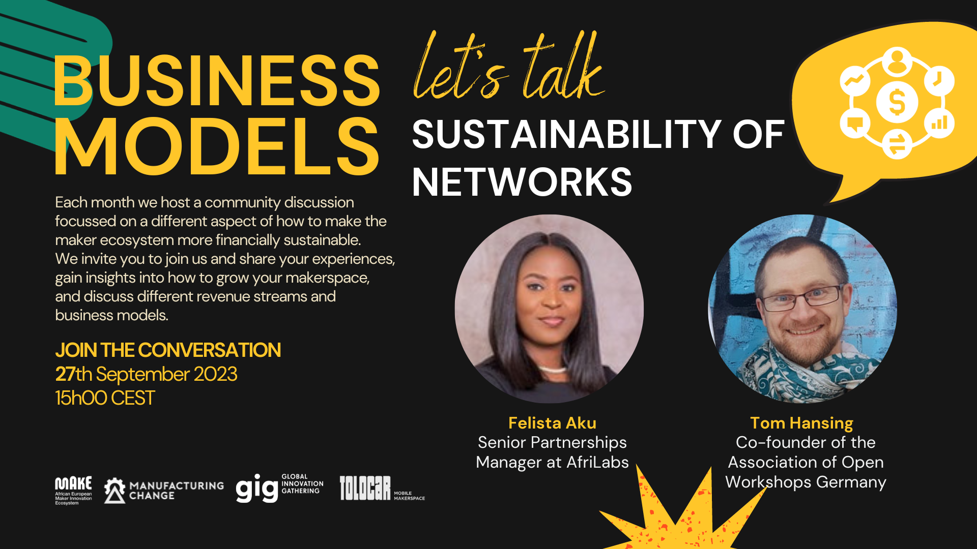 Business Model Talk - September Call - Networks Sustainability