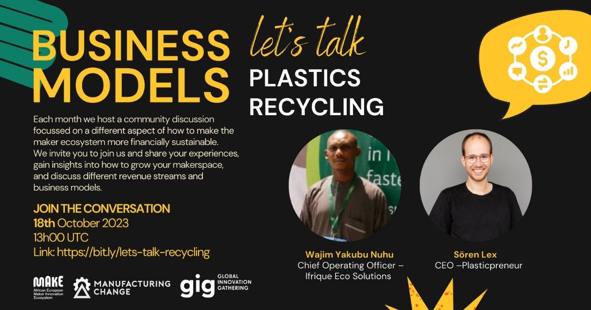 business model talk on plastics recycling