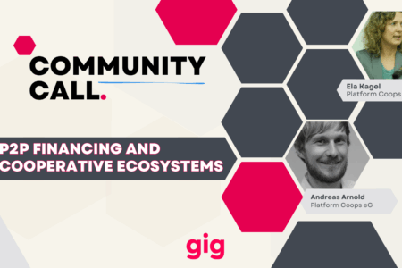 Community Call: P2P Financing and Cooperative Ecosystems