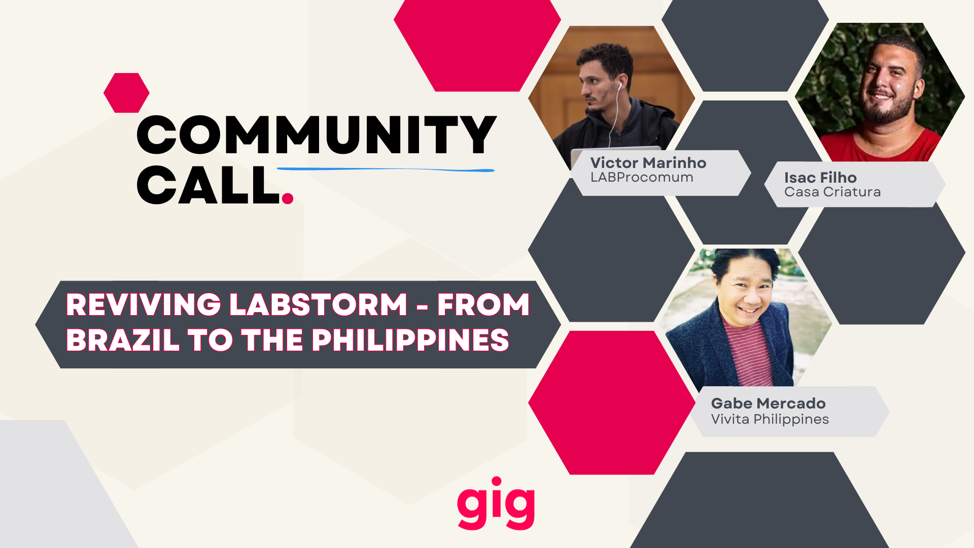 GIG Community Call: Adapting LabStorm from Brazil to the Philippines