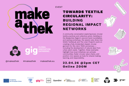 22nd April 2026 Community Call: Towards Textile Circularity – Building Regional Impact Networks