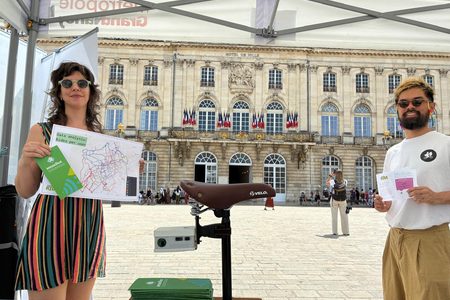 DATA-RIDE in Nancy: Citizen engagement through bike rides