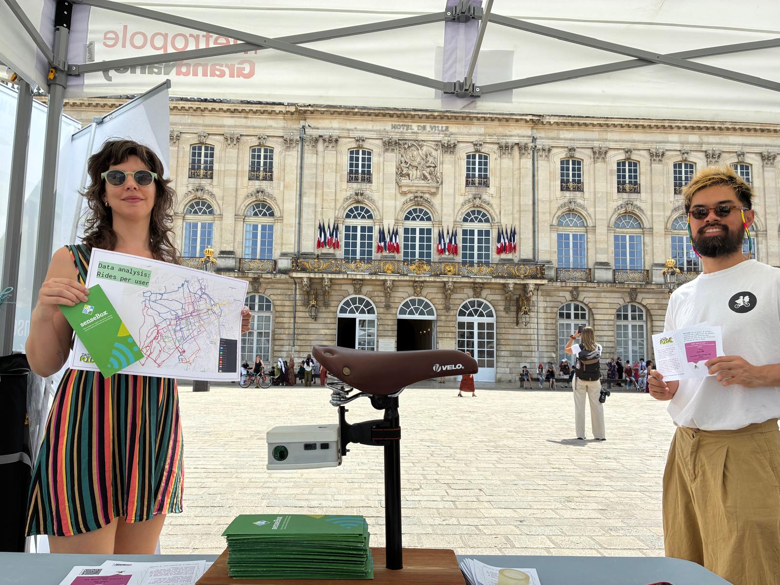 DATA-RIDE in Nancy: Citizen engagement through bike rides